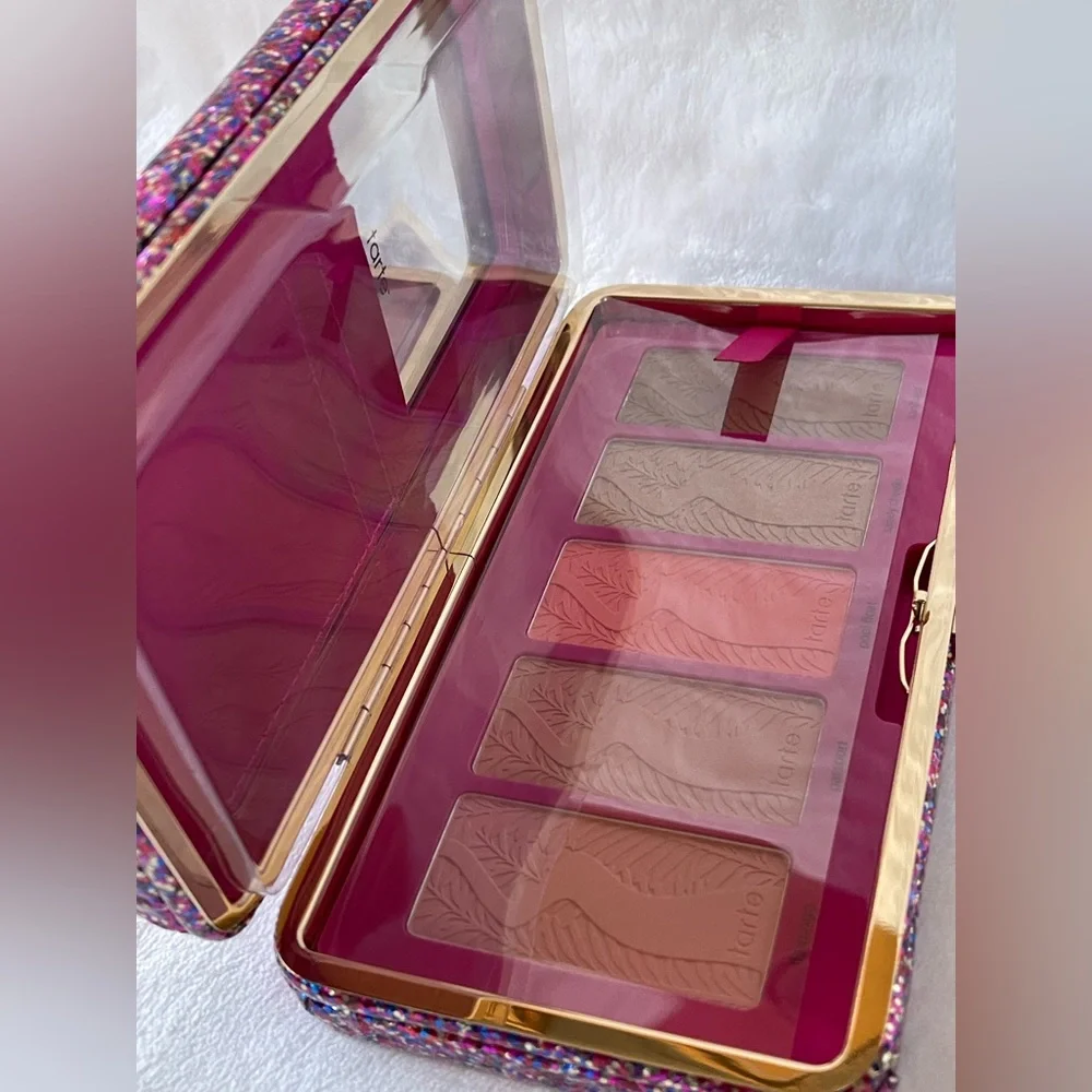 TARTE Life of the Party Clay Blush Palette and Clutch